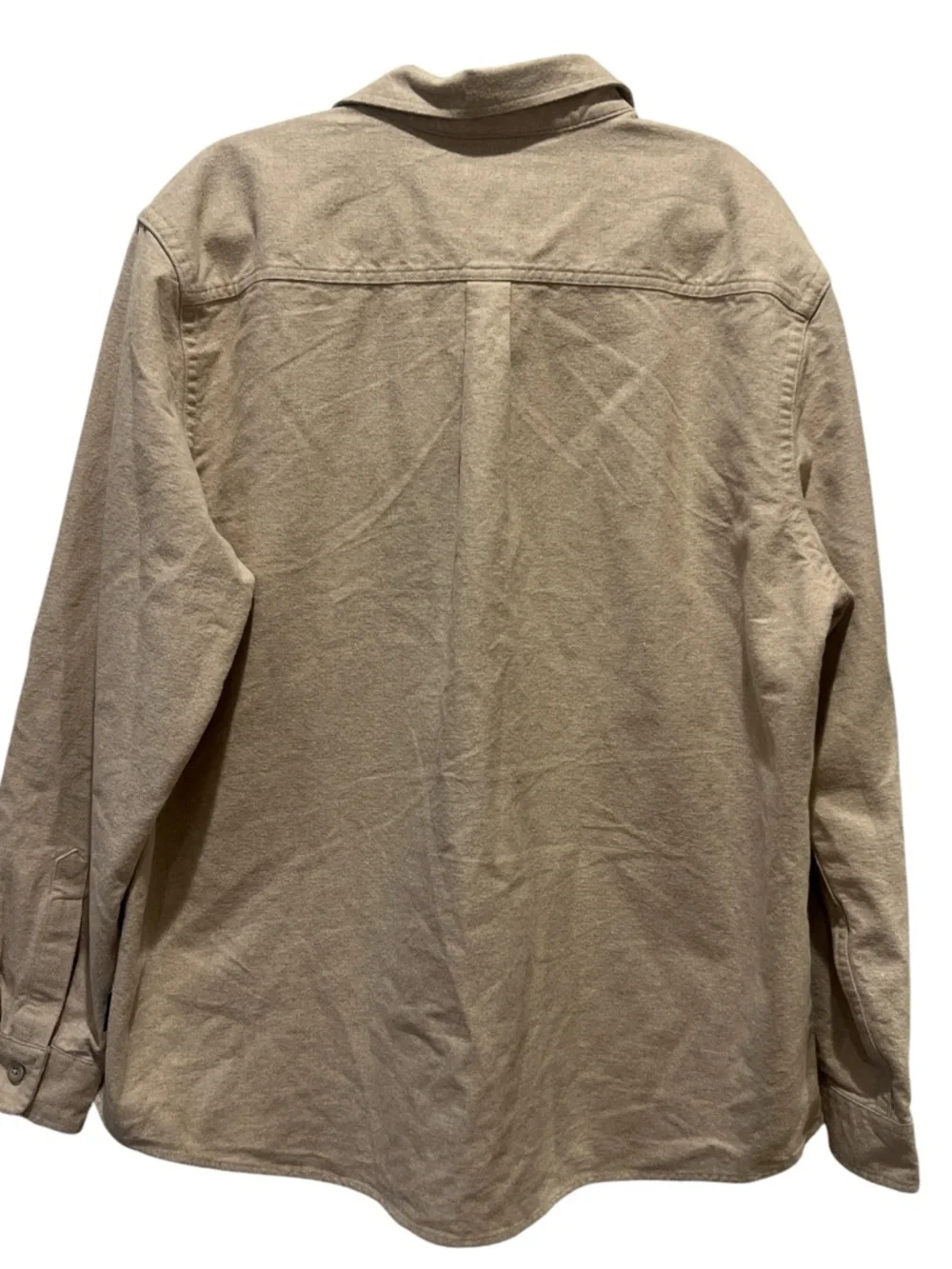 Woolrich Green Label Collection Button Front Shirt XL Neutral Workwear - Picture 2 of 5